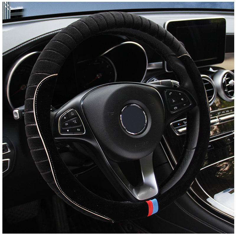 Steering Wheel Covers Car Cover Suitable Car-styling Plush Keeps Warm Auto Steering-Wheel Accessories
Steering Wheel Covers Car Cover Suitable Car-styling Plush Keeps Warm Auto Steering-Wheel Accessories