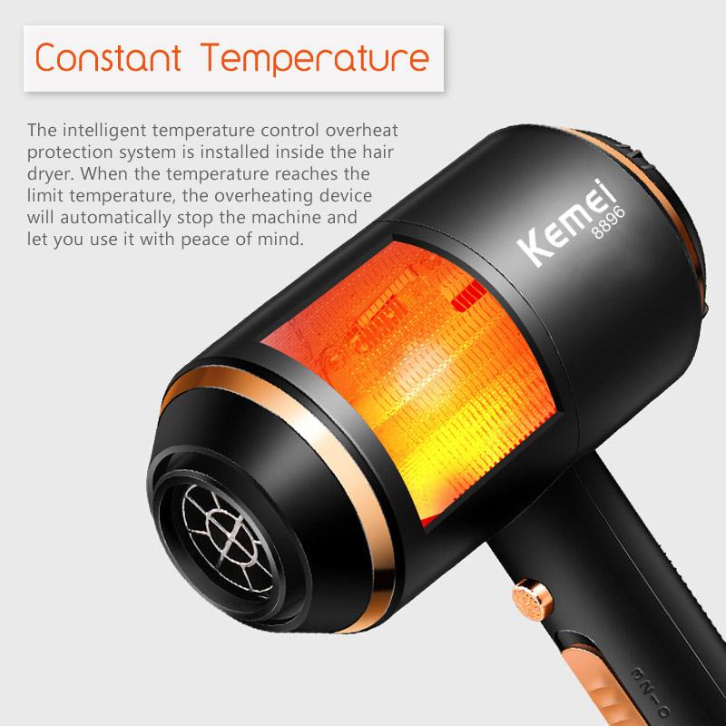 Kemei Ionic Hair Dryer 3 In 1 Strong Power 4000w Blow Electric 210-240v Professional Styling Hairdressing Equipment Brushes
Kemei Ionic Hair Dryer 3 In 1 Strong Power 4000w Blow Electric 210-240v Professional Styling Hairdressing Equipment Brushes