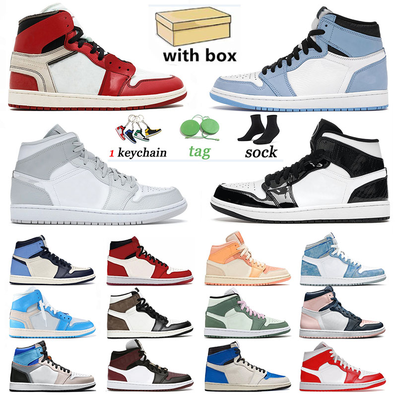 Retro air jordan 1 Basketball shoes mens women Twist Jordan1s Trainers Mid Chicago sports High OG Dark Mocha Wolf Grey Off sneakers Jumpman 1s University Blue White, B27 36-46 court purple
Retro air jordan 1 Basketball shoes mens women Twist Jordan1s Trainers Mid Chicago sports High OG Dark Mocha Wolf Grey Off sneakers Jumpman 1s University Blue White, B27 36-46 court purple
