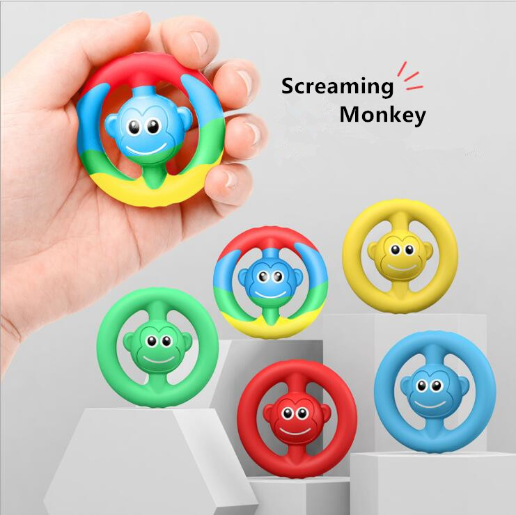 Screaming Monkey Fidget Toys Grab Snap Silicone Acoustic Grips Decompression Play Exercise Finger Strength Children's Toys 2021 New FY2756
Screaming Monkey Fidget Toys Grab Snap Silicone Acoustic Grips Decompression Play Exercise Finger Strength Children's Toys 2021 New FY2756
