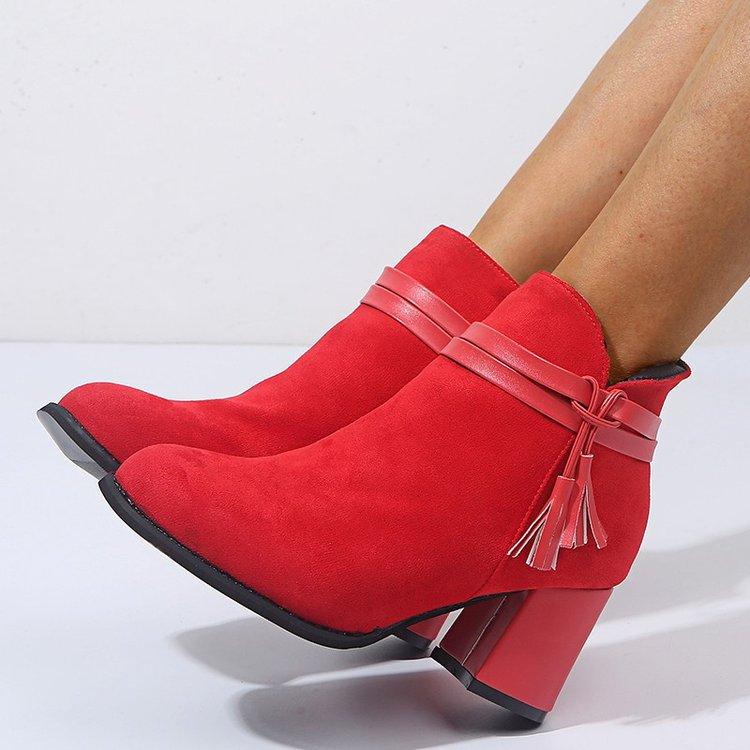 Fashion Women's Boots, Large Size Shoes, Low-heeled Thick-heeled Belt Buckle, Low-top Boots Ankle, Black
Fashion Women's Boots, Large Size Shoes, Low-heeled Thick-heeled Belt Buckle, Low-top Boots Ankle, Black