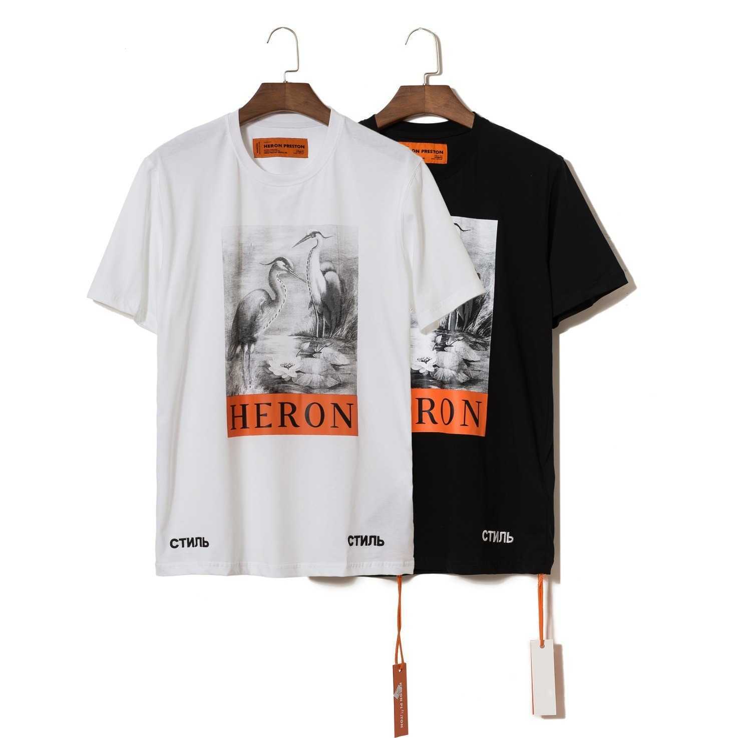 Heron Crane Trendy Classic Oil Painting Men's and Women's Loose Hip Hop Short Sleeve T-shirt, White;black
Heron Crane Trendy Classic Oil Painting Men's and Women's Loose Hip Hop Short Sleeve T-shirt, White;black