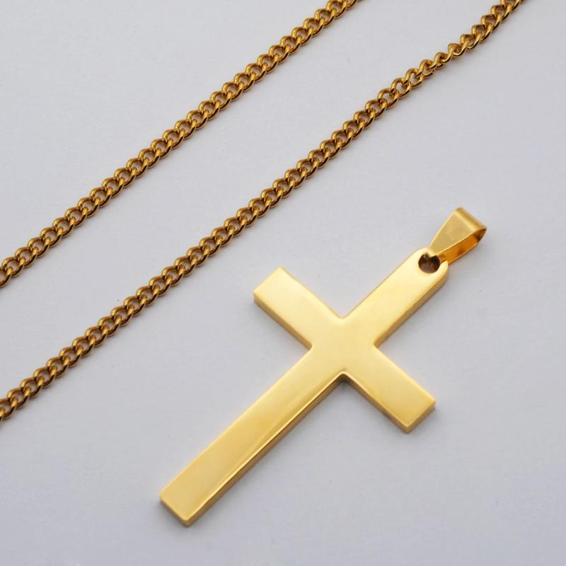 Chains Metal Fashion Women Jewelry Gift Necklace Pendant Chain Titanium Stainless Steel For Man Male Or Female