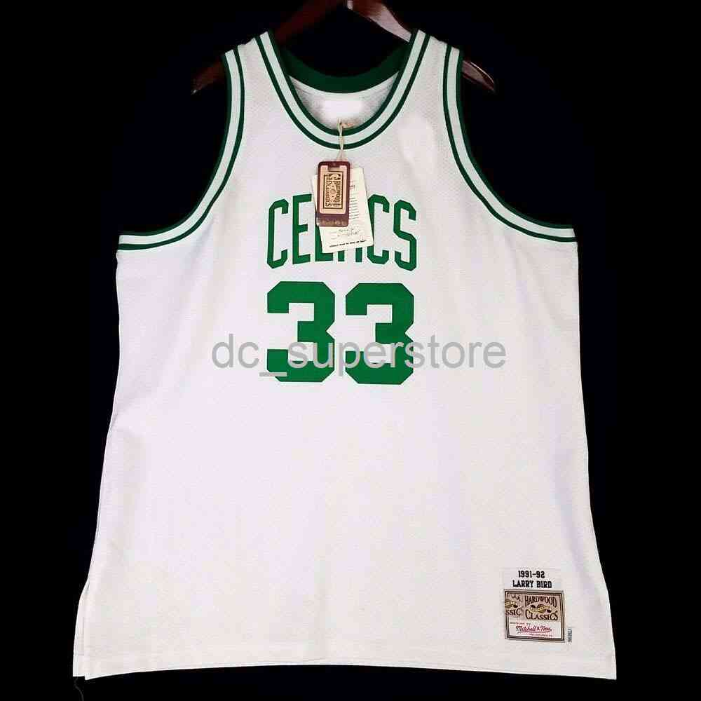 100% Stitched Larry Bird Mitchell Ness 91 92 Jersey Men XS-5XL 6XL shirt basketball jerseys Retro NCAA, Black
100% Stitched Larry Bird Mitchell Ness 91 92 Jersey Men XS-5XL 6XL shirt basketball jerseys Retro NCAA, Black