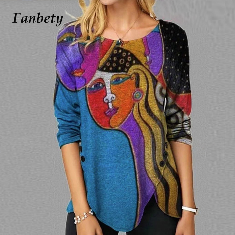2021 Spring New Fashion Print Irregular Women Blouse Shirt Elegant O-Neck Long Sleeve Tops Pullover Lady Casual Loose Streetwear, Red
2021 Spring New Fashion Print Irregular Women Blouse Shirt Elegant O-Neck Long Sleeve Tops Pullover Lady Casual Loose Streetwear, Red
