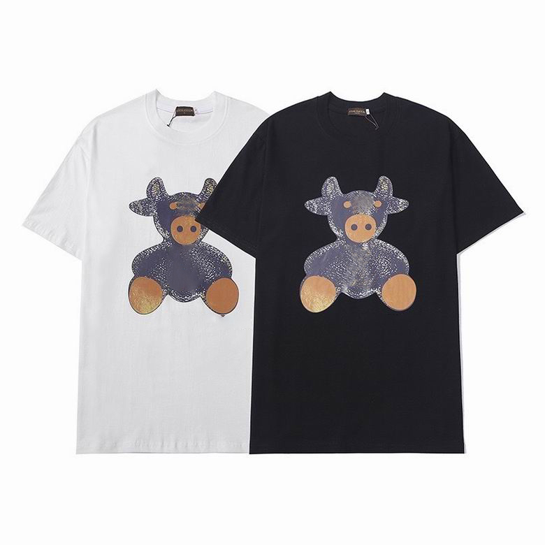 Mens Designer T-shirts Summer Men and Women Short Sleeve Fashion Top Mans Tees Couples Noctilucent Tee Brand Tshirt Size M-2XL, White;black
Mens Designer T-shirts Summer Men and Women Short Sleeve Fashion Top Mans Tees Couples Noctilucent Tee Brand Tshirt Size M-2XL, White;black