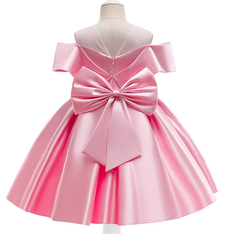 Flower Girl Dress Baby Princess Dresses for Kids Girls Wedding Party Vestidos Infant Tutu Kid Christmas Clothes 210508