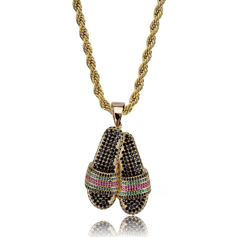 Pendant Necklaces Hip Hop Chain Fully Iced Out Lab Diamond Shoe Pendent Necklace For Men Women
Pendant Necklaces Hip Hop Chain Fully Iced Out Lab Diamond Shoe Pendent Necklace For Men Women