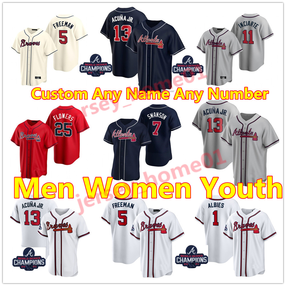 New Custom Men Women kids Atlanta Baseball jerseys Ronald Acuna Jr. Marcell Ozuna Freddie Freeman Dansby Swanson Braves Deion Sanders Greene, Blue;black
New Custom Men Women kids Atlanta Baseball jerseys Ronald Acuna Jr. Marcell Ozuna Freddie Freeman Dansby Swanson Braves Deion Sanders Greene, Blue;black