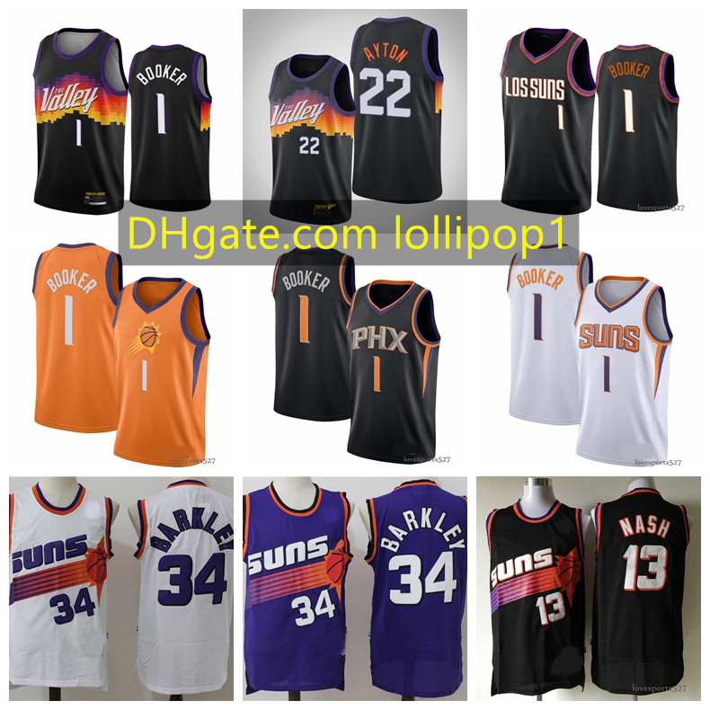 Devin 1 Booker Basketball Jersey Chris 3 Paul Mens Steve 13 Nash 34 Barkley Jason 55 Williams Shirt
Devin 1 Booker Basketball Jersey Chris 3 Paul Mens Steve 13 Nash 34 Barkley Jason 55 Williams Shirt