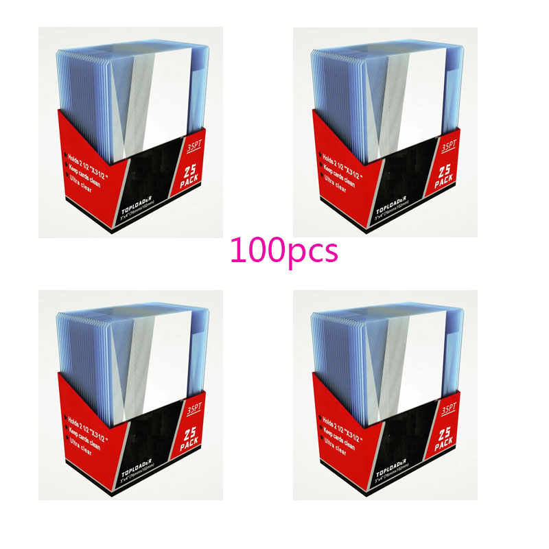 Gift Top Loader Plastic Card Holder for Baseball Football Basketball Sports Cards 35PT Toploader 3x4
Gift Top Loader Plastic Card Holder for Baseball Football Basketball Sports Cards 35PT Toploader 3x4