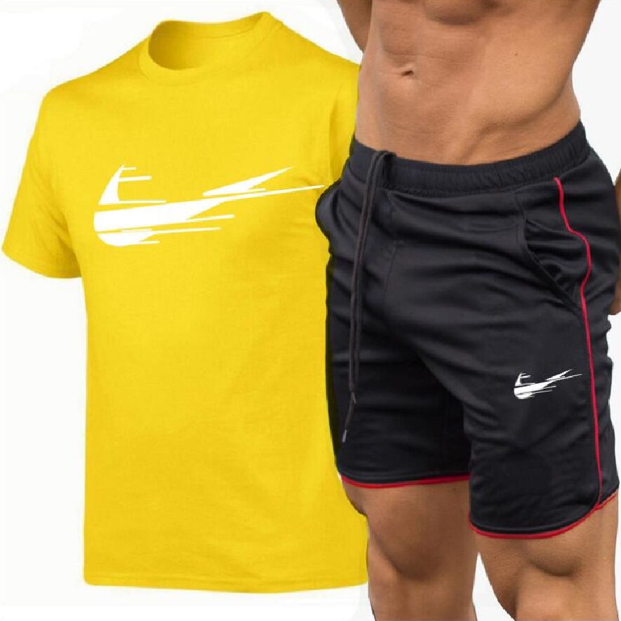 2021 Summer T-shirt+Shorts Suit Casual Men' Fashion 2piece Tracksuit Set Golf Brand Print Short Jogging Pants Sweatsuit -XXL
2021 Summer T-shirt+Shorts Suit Casual Men' Fashion 2piece Tracksuit Set Golf Brand Print Short Jogging Pants Sweatsuit -XXL