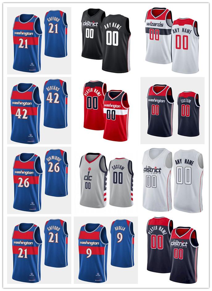 75th Custom Men Youth WashingtonWizards9 Deni Avdija 42 Davis Bertans 26 Spencer Dinwiddie 21 Daniel Gafford Basketball Jerseys, Black;red
75th Custom Men Youth WashingtonWizards9 Deni Avdija 42 Davis Bertans 26 Spencer Dinwiddie 21 Daniel Gafford Basketball Jerseys, Black;red