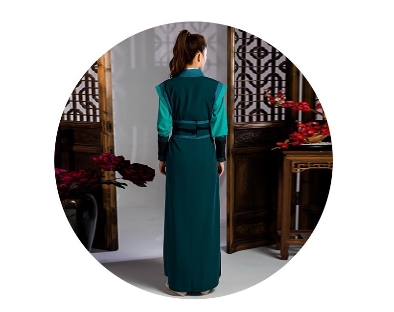 Hanfu women ethnic clothing Tang Dynasty Costumes Chinese Folk Clothes Classical Swordsman Ancient Dress TV Film Cosplay stage wear