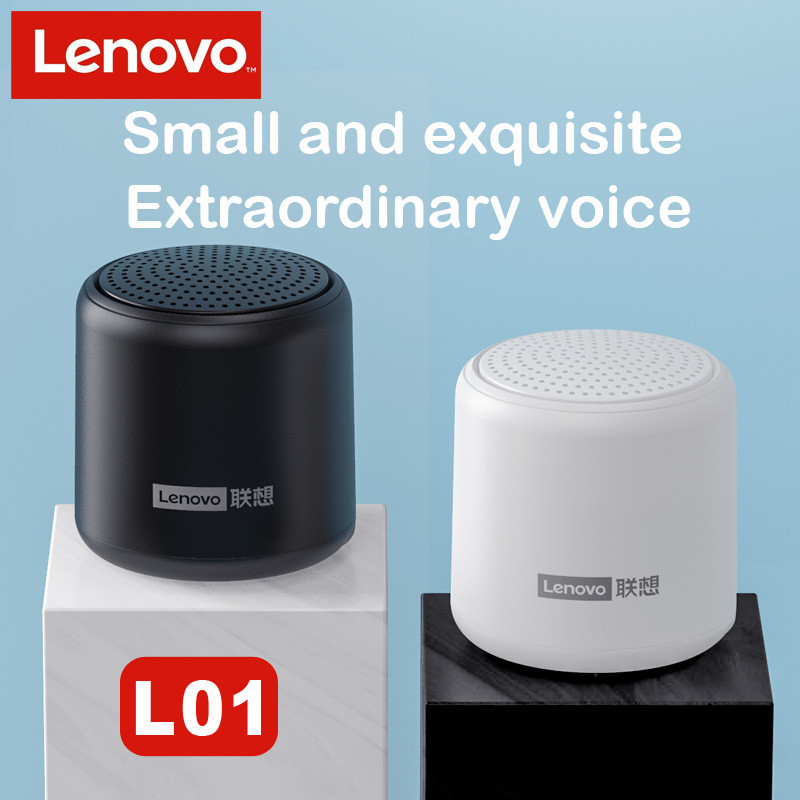 original lenovo l01 bluetooth speaker portable outdoor loudspeaker wireless mini column 3d stereo music surround bass box mic
original lenovo l01 bluetooth speaker portable outdoor loudspeaker wireless mini column 3d stereo music surround bass box mic