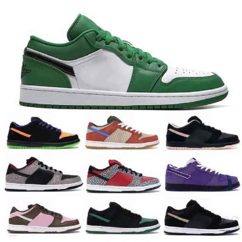2022 designer women 1s low basketball shoes jumpman 1 Cactus Jack Game Royal Black White Grey Light Smoke Bred 1 trainers sports sneakers low, Color 43
2022 designer women 1s low basketball shoes jumpman 1 Cactus Jack Game Royal Black White Grey Light Smoke Bred 1 trainers sports sneakers low, Color 43