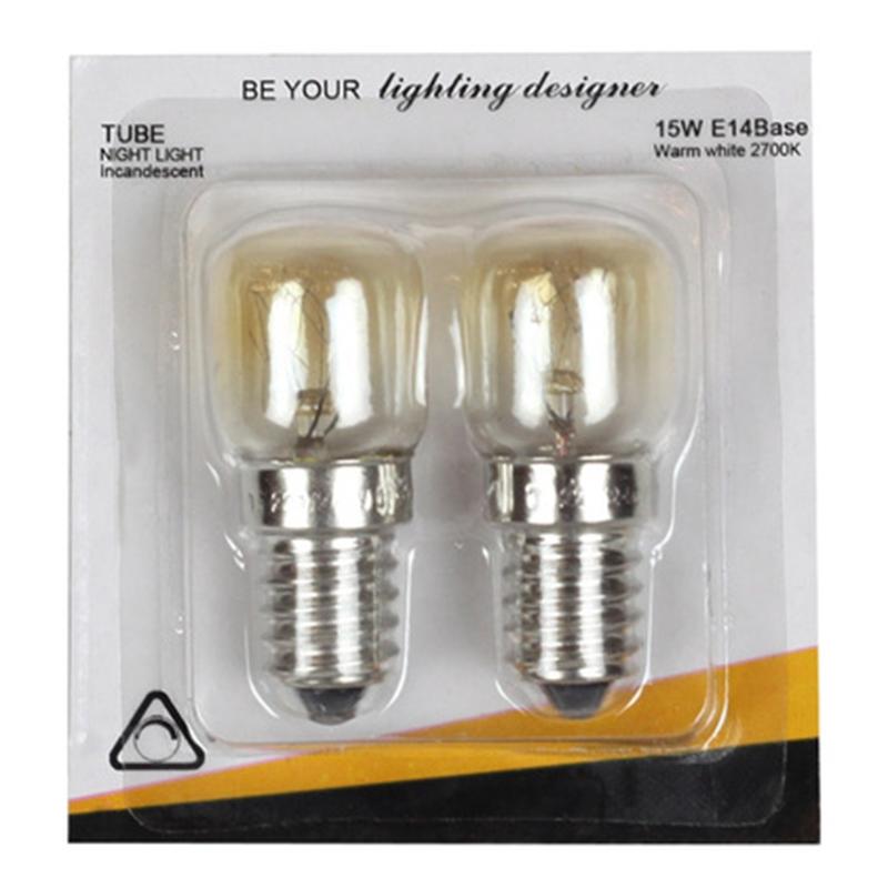 Other Lighting Bulbs & Tubes 2pcs 220V E14 300 Degree High Temperature Resistant Microwave Oven Bulb Cooker Lamp 15/25W Drop