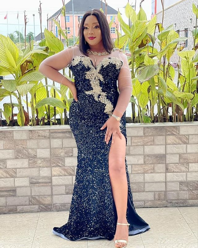 2021 Plus Size Arabic Aso Ebi Black Mermaid Sexy Prom Dresses Sheer Neck Lace Beaded Crystals Evening Formal Party Second Reception Bridesmaid Gowns D