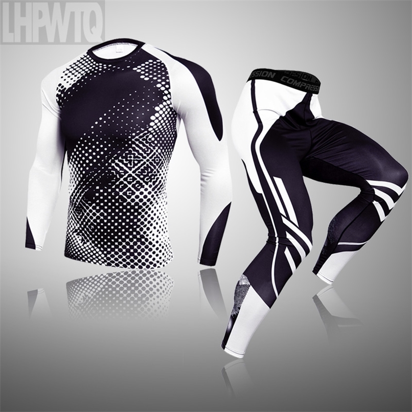 Brand Men's Thermal Underwear Sets Compression Sport Suit Sweat Quick Drying Thermo Underwear Men Clothing Long Johns Sets 211110, T-shirt
Brand Men's Thermal Underwear Sets Compression Sport Suit Sweat Quick Drying Thermo Underwear Men Clothing Long Johns Sets 211110, T-shirt