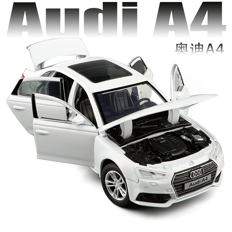 132 AUDI A4 Simulation Car Model Diecast Toy Car 6Doors-Opened Sounds&Lights Hobbies For Collection Childrens Birthday Gifts
132 AUDI A4 Simulation Car Model Diecast Toy Car 6Doors-Opened Sounds&Lights Hobbies For Collection Childrens Birthday Gifts