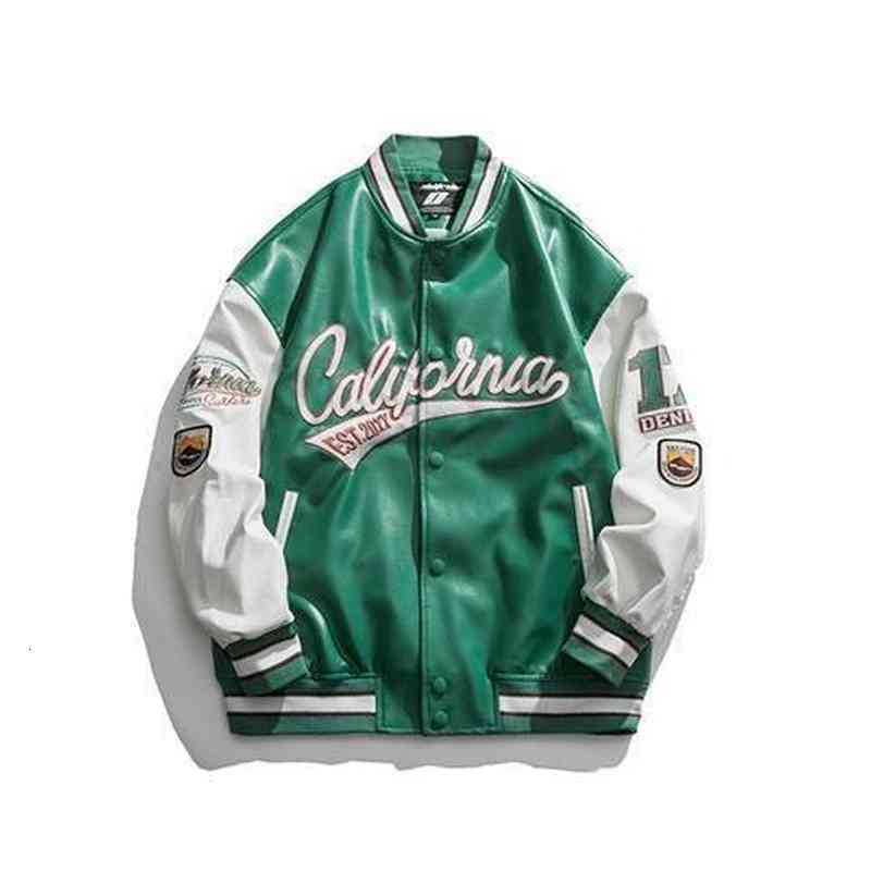 Women's Jackets American female pilot leather jacket, women's baseball uniform, Y2K, letter embroidery, leisure, large size, autumn and winter, 2021
Women's Jackets American female pilot leather jacket, women's baseball uniform, Y2K, letter embroidery, leisure, large size, autumn and winter, 2021