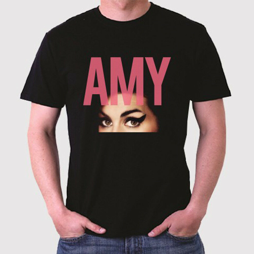 New Amy Winehouse AMY Jazz Men's Black T-Shirt Size S to 3XL, White;black
New Amy Winehouse AMY Jazz Men's Black T-Shirt Size S to 3XL, White;black