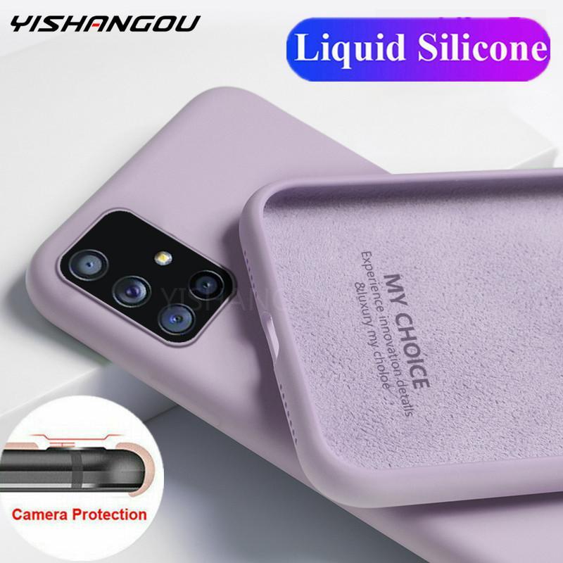 Liquid Silicone Soft Cover Case For Samsung Galaxy A51 A71 S20 FE S21 Ultra S10 Plus S9 A50 A12 A21S A31 A41 A32 A52 A72 Coque
Liquid Silicone Soft Cover Case For Samsung Galaxy A51 A71 S20 FE S21 Ultra S10 Plus S9 A50 A12 A21S A31 A41 A32 A52 A72 Coque