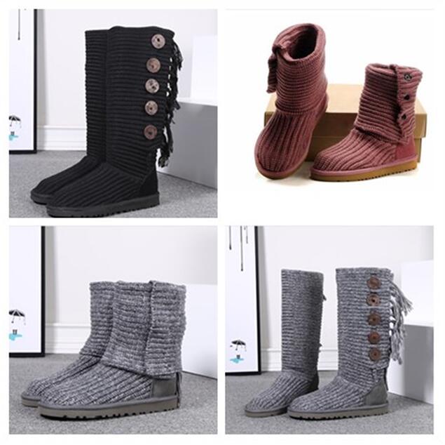 HOT SELL WOMEN SNOW Cardi BOOTS 5819 Knitted Warm boots TALL SHORT 2 in 1 with dust bag card Free transshipment, Choose photo color
HOT SELL WOMEN SNOW Cardi BOOTS 5819 Knitted Warm boots TALL SHORT 2 in 1 with dust bag card Free transshipment, Choose photo color