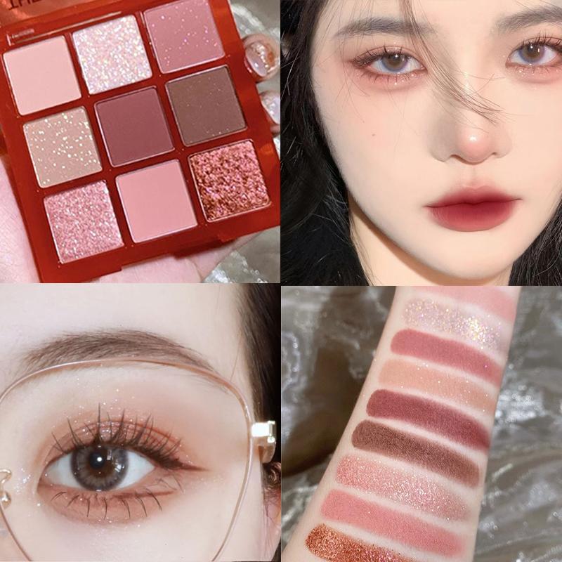 Lip Gloss DIKALU Red Wine Velvet Nine Color Eyeshadow Lating Earth Pearlescent Matte Glitter Palette Nude Eye Pigments
Lip Gloss DIKALU Red Wine Velvet Nine Color Eyeshadow Lating Earth Pearlescent Matte Glitter Palette Nude Eye Pigments