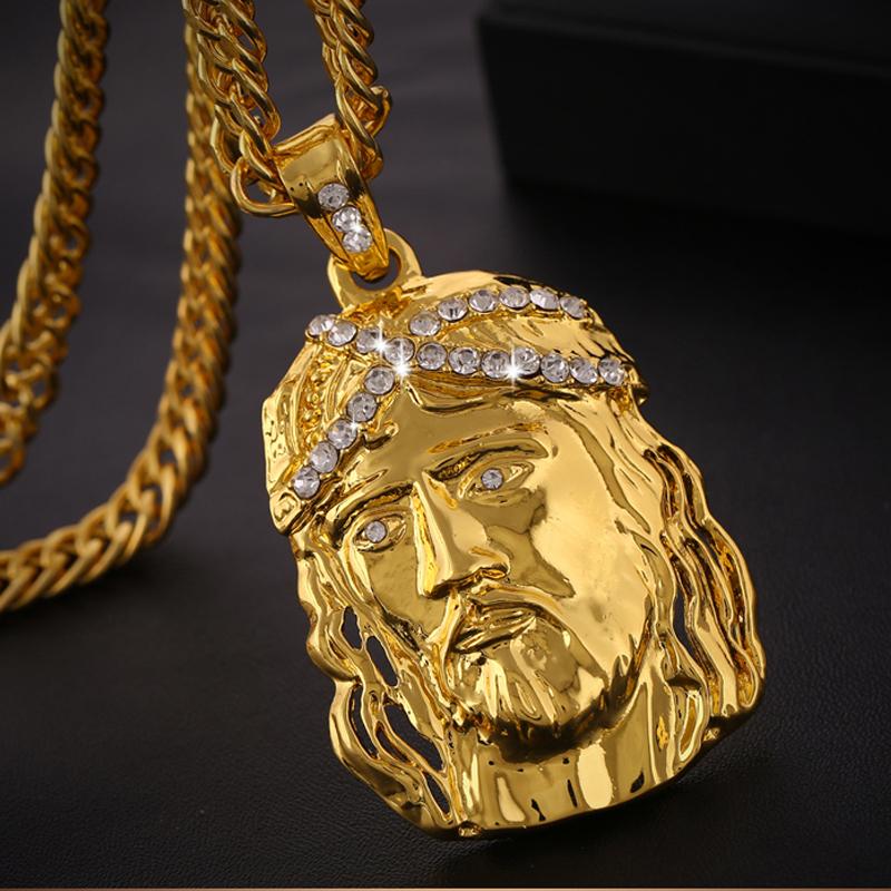 Pendant Necklaces Gold Color Jesus Big Penddant Necklace For Men Women Jewelry Chain Length Hip Hop, Silver
Pendant Necklaces Gold Color Jesus Big Penddant Necklace For Men Women Jewelry Chain Length Hip Hop, Silver