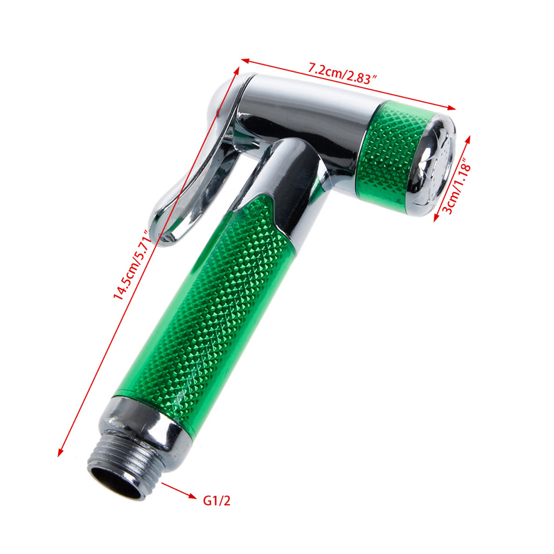 Rvs Handheld Bide Luiers Sprayer Shower Abs Toile Washing room 83XA