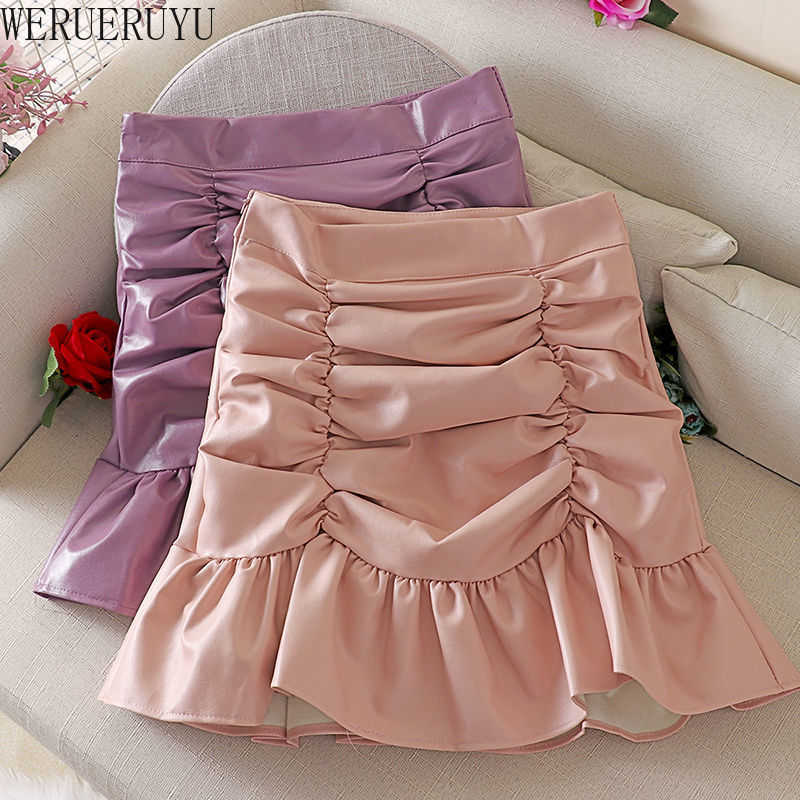 WERUERUYU Style Ruched Pleated Skirts Woman High Waist Casual 90s Mini Skirt Lady Trendy Summer Beachwear White 210608, Photo color
WERUERUYU Style Ruched Pleated Skirts Woman High Waist Casual 90s Mini Skirt Lady Trendy Summer Beachwear White 210608, Photo color