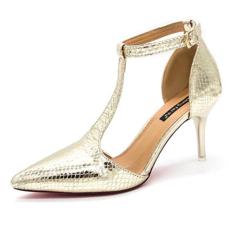 Sexy Women Gold T-strap Tiletto Heel Sandals Summer Fashion High Heels Pionted Toe Gladiator Shoes Silver Party Pumps Dress
Sexy Women Gold T-strap Tiletto Heel Sandals Summer Fashion High Heels Pionted Toe Gladiator Shoes Silver Party Pumps Dress