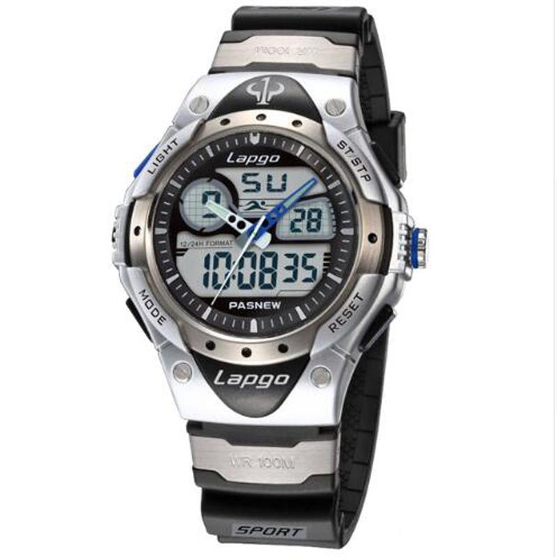 Wristwatches PAS Top Brand Lapgo Watch Men Sports Watches Led Display Analog Digital Quartz Wristwatch 100 Meters Waterproof Dive, Red
Wristwatches PAS Top Brand Lapgo Watch Men Sports Watches Led Display Analog Digital Quartz Wristwatch 100 Meters Waterproof Dive, Red