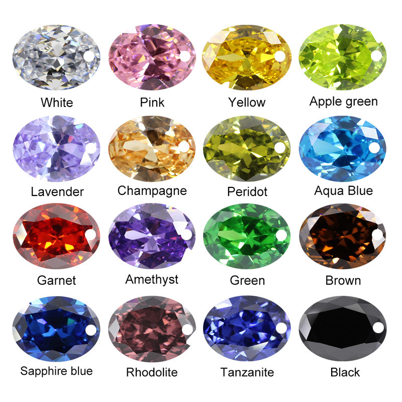 One Hole Cubic Zirc… - image