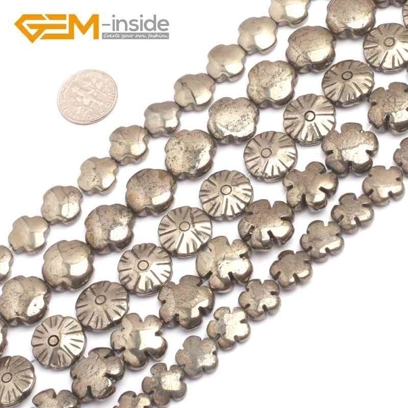 Flower Cross Shape Natural Siver Gray Pyrite Loose Beads For Jewelry Making 15 Inches Strand DIY Gem-inside
Flower Cross Shape Natural Siver Gray Pyrite Loose Beads For Jewelry Making 15 Inches Strand DIY Gem-inside