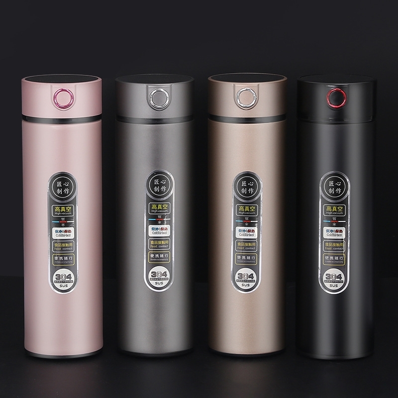 Aerospace intelligent stainless steel 304 thermos touch display temperature portable business office gift cup
Aerospace intelligent stainless steel 304 thermos touch display temperature portable business office gift cup