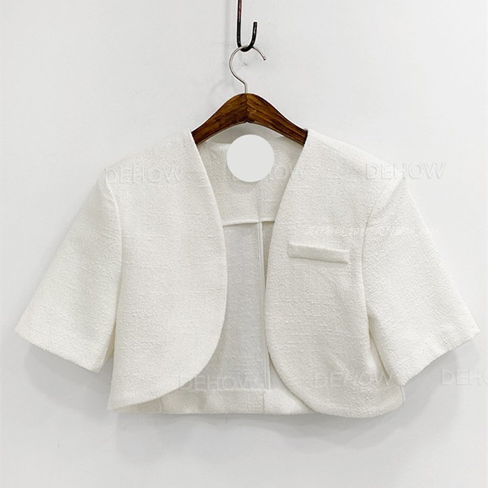 Women Jackets Summer Korean Chic Female V-Neck Short Sleeved Casual Cardigan Coats 210519