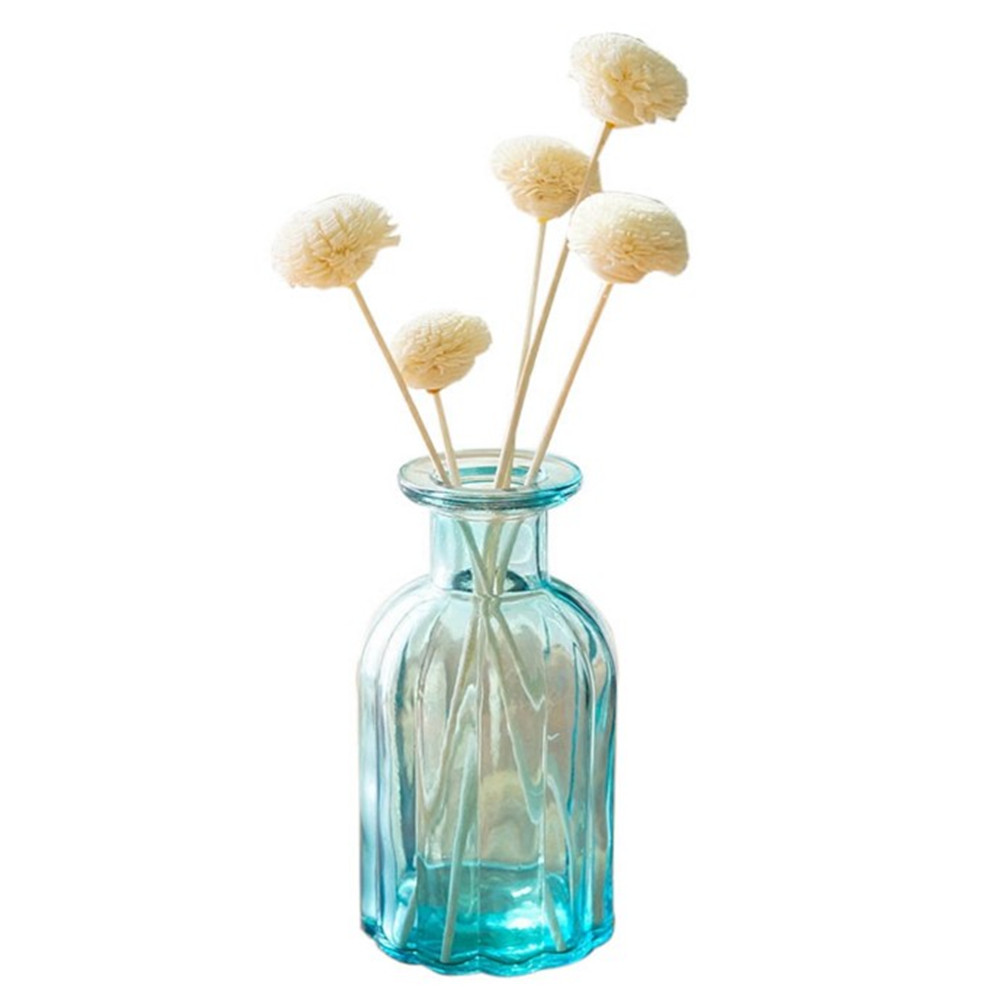 Narrow mouth Vases Art Gass Crysta Fower Hydroponic Botte for Tabe ight-bue Fowers Not Incuded, Light-blue 
Narrow mouth Vases Art Gass Crysta Fower Hydroponic Botte for Tabe ight-bue Fowers Not Incuded, Light-blue