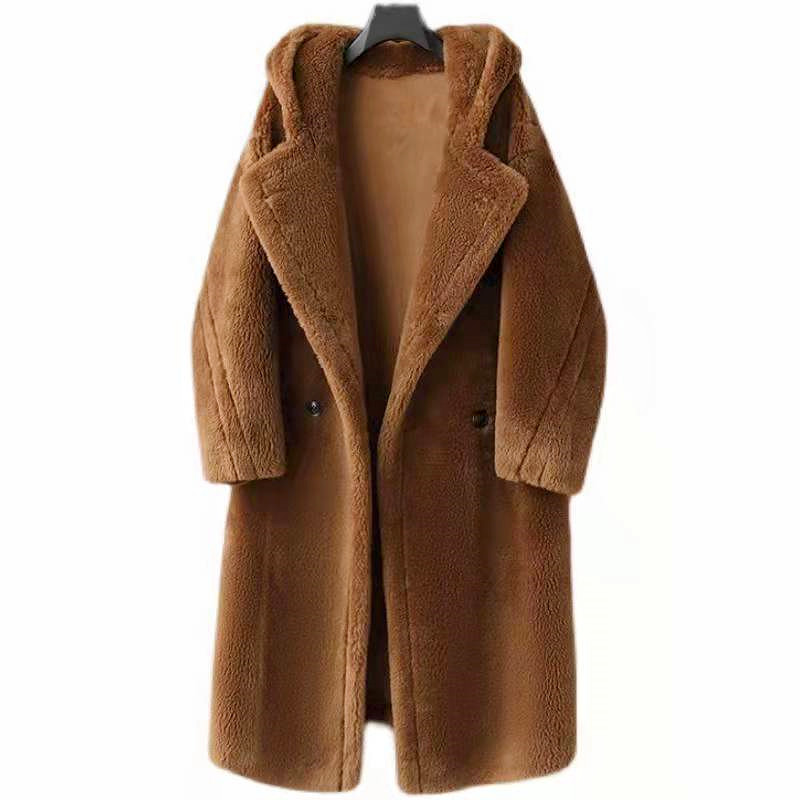 Women's coat new designer leisure classic luxury high quality wool blend large size star, Customize
Women's coat new designer leisure classic luxury high quality wool blend large size star, Customize