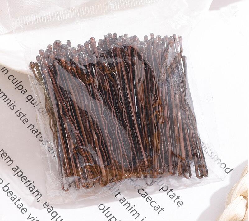 Bobby Pins 500 Count Hairpin with Case for Girls Women Bun Thick Fine All Hair Types