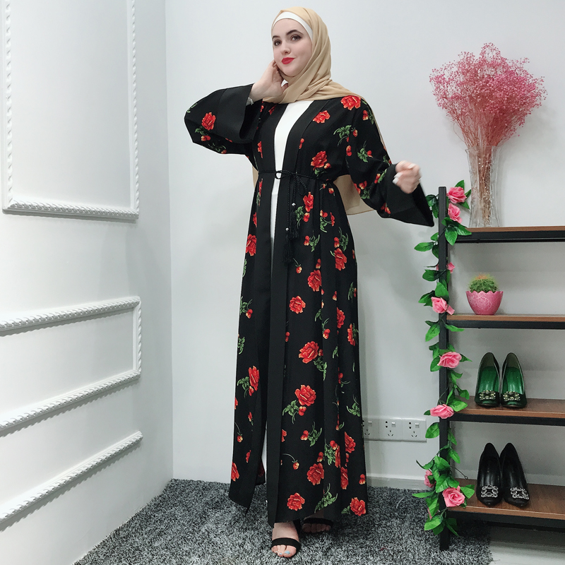 Black Muslim Dress Abaya Dubai Kimono Cardigan Abayas For Women Turkey Islam Clothing Robe Longue Femme Musulman De Mode Kaftan
Black Muslim Dress Abaya Dubai Kimono Cardigan Abayas For Women Turkey Islam Clothing Robe Longue Femme Musulman De Mode Kaftan
