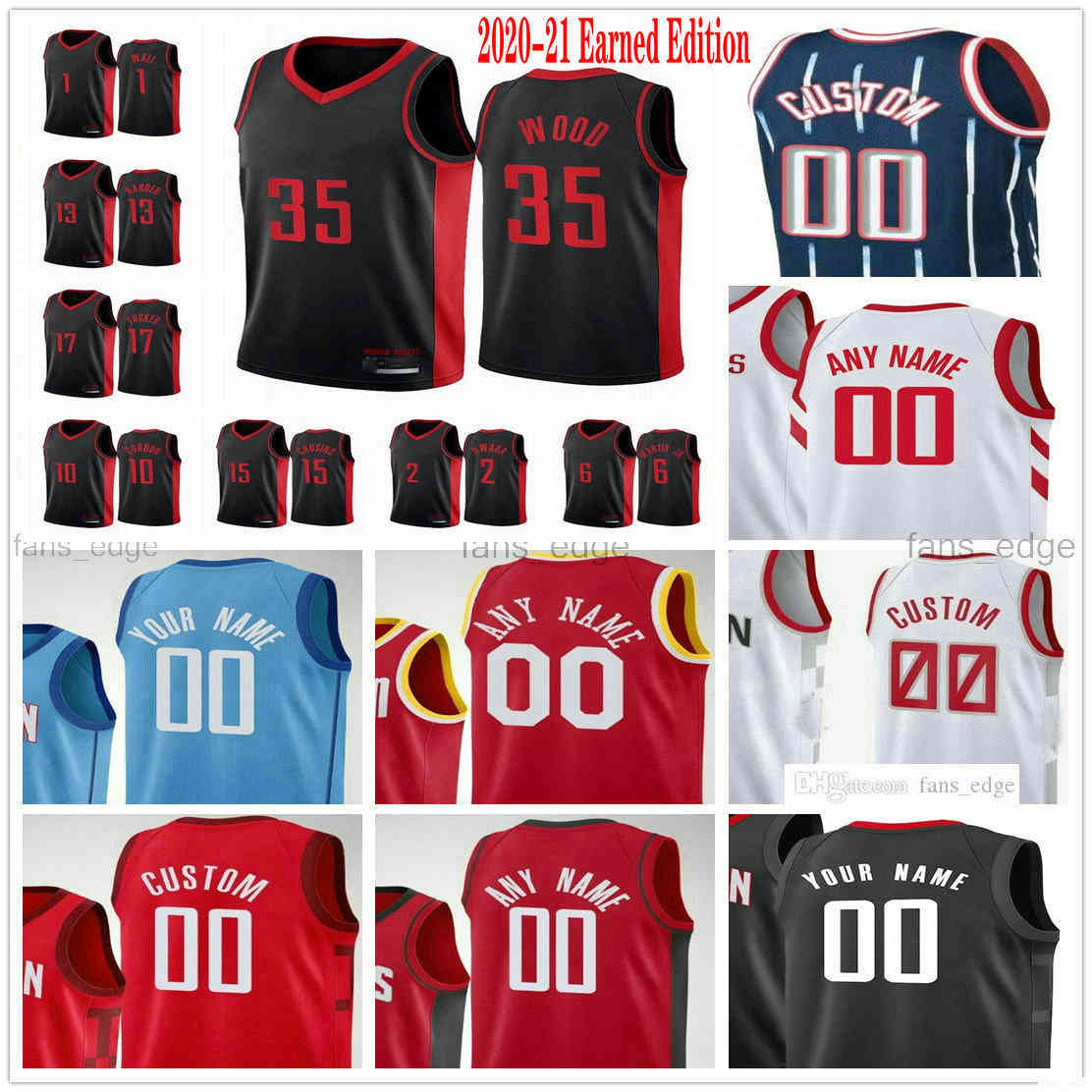 Custom Screen Printed John 1 Wall Kelly Olynyk 13 Harden Eric Gordon Christian 35 Wood Men Woman Kids Basketball Jerseys, Black;red
Custom Screen Printed John 1 Wall Kelly Olynyk 13 Harden Eric Gordon Christian 35 Wood Men Woman Kids Basketball Jerseys, Black;red