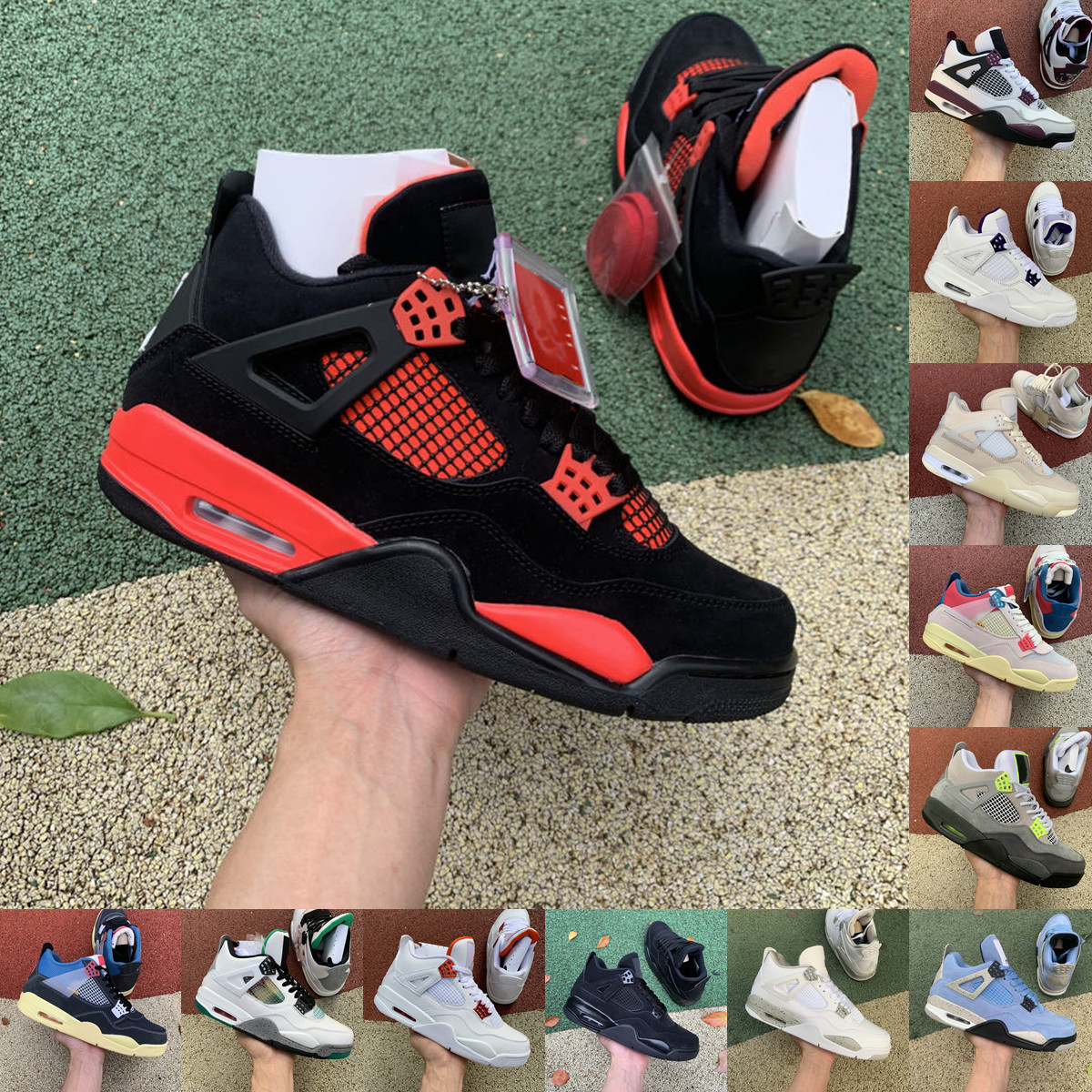 Jumpman 4 University Blue men women basketball shoes JORDÁN White Sail Union Guava Ice Black Cat Taupe Haze Red Thunder designer sneakers, 25
Jumpman 4 University Blue men women basketball shoes JORDÁN White Sail Union Guava Ice Black Cat Taupe Haze Red Thunder designer sneakers, 25