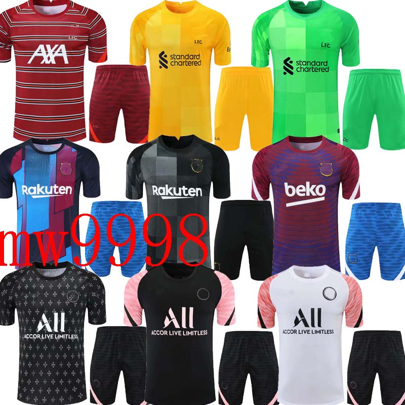 PSg,, soccer Jersey 21 22 Training suit wear Goalkeeper set Yellow green black red white gray Paris kit 2021 2022 Pre match clothing Football shirt +shorts
PSg,, soccer Jersey 21 22 Training suit wear Goalkeeper set Yellow green black red white gray Paris kit 2021 2022 Pre match clothing Football shirt +shorts