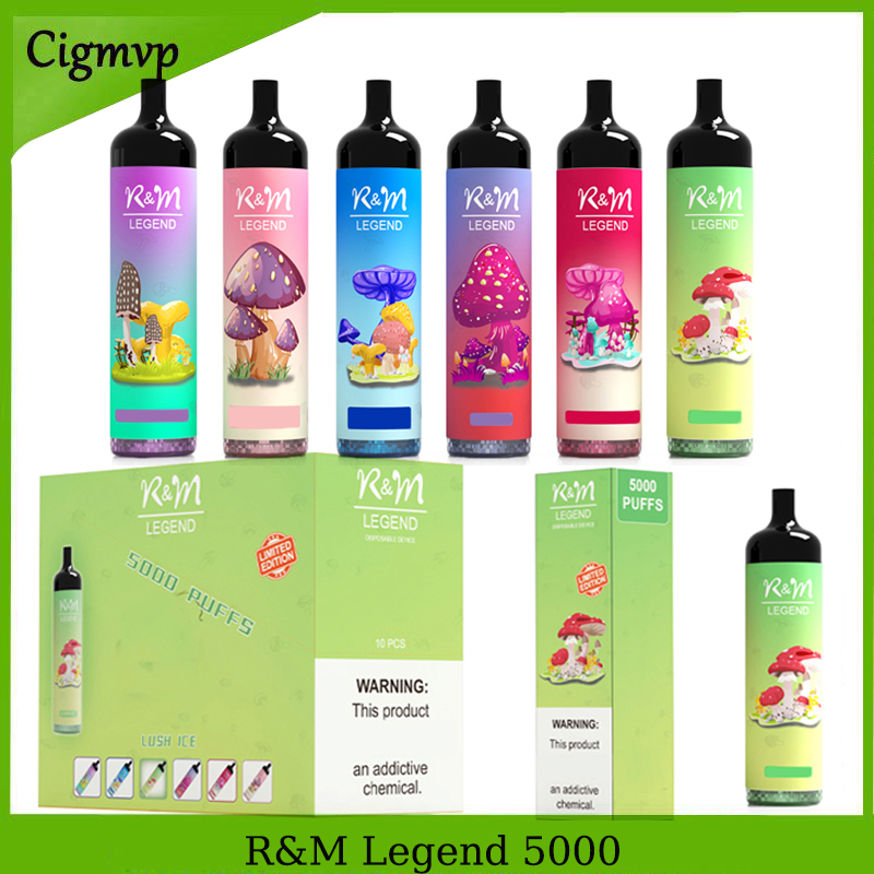 R&M LEGEND Disposable E cigarettes Cartoon design Kit 5000Puffs Vape Pen 12ml Pre-filled Pods 950mAh Battery Vapors
R&M LEGEND Disposable E cigarettes Cartoon design Kit 5000Puffs Vape Pen 12ml Pre-filled Pods 950mAh Battery Vapors