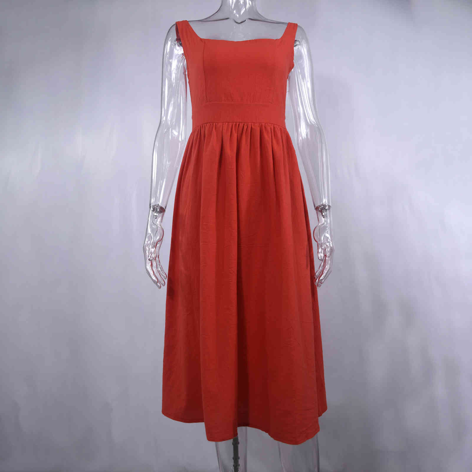 Women Long Dress Summer Sexy Backless Casual White Black Ruched Slip Midi Sundresses Ladies Strap Clothes For Women y2k 210409