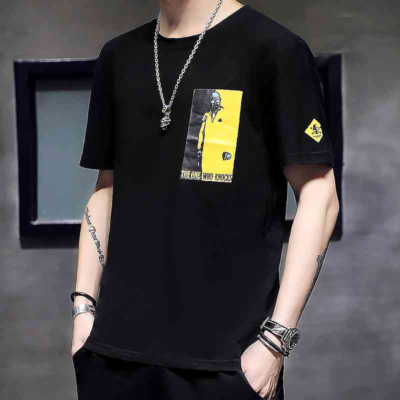 Summer Harajuku T-shirt Men Pattern Printed Graphic T Shirts for Men Fashion Korean Style Tshirts Men T Shirt Oversized 4xl 210601, Black
Summer Harajuku T-shirt Men Pattern Printed Graphic T Shirts for Men Fashion Korean Style Tshirts Men T Shirt Oversized 4xl 210601, Black