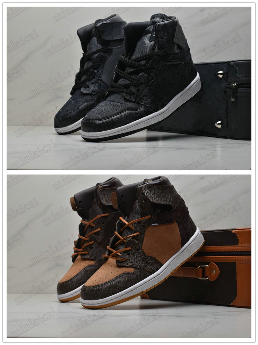 Special Edition 1 Limited Shoes 1s Basketball Black Brown Monograms Print Designer Sneakers Off Trainers Sports Shoe Luxury With Suitcase, No shoes
Special Edition 1 Limited Shoes 1s Basketball Black Brown Monograms Print Designer Sneakers Off Trainers Sports Shoe Luxury With Suitcase, No shoes
