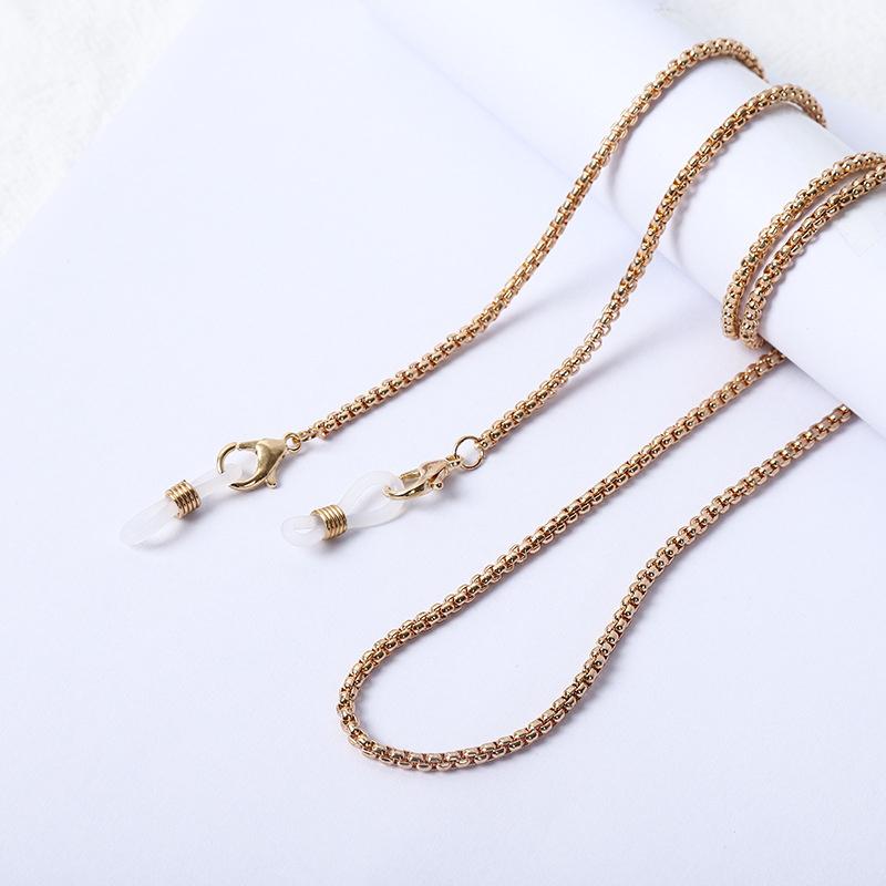 Chains Fashion And Elegant Creative Mask Hanging Chain Glasses Pendant Ladies Holiday Metal